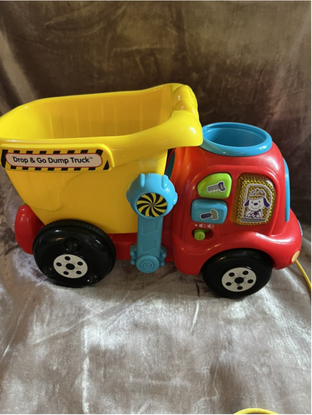 VTech Drop and Go Dump Truck Colors, Numbers, Sounds & Phrases